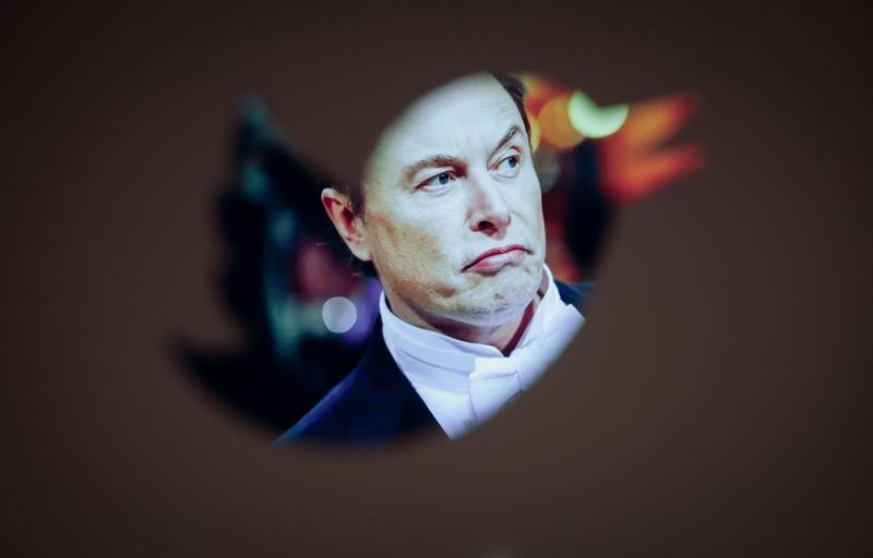 Elon Musk și Twitter, Foto: STR/NurPhoto / Shutterstock Editorial / Profimedia