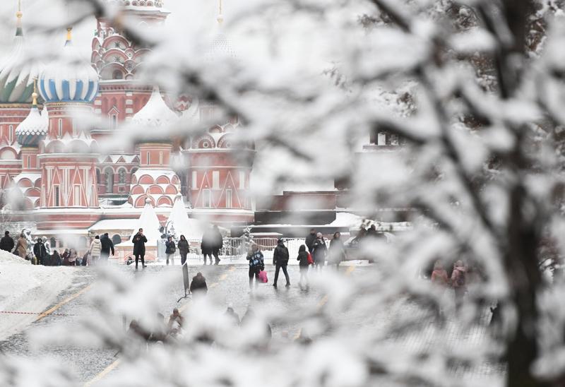 Zăpadă la Moscova, Foto: Ramil Sitdikov / Sputnik / Profimedia Images