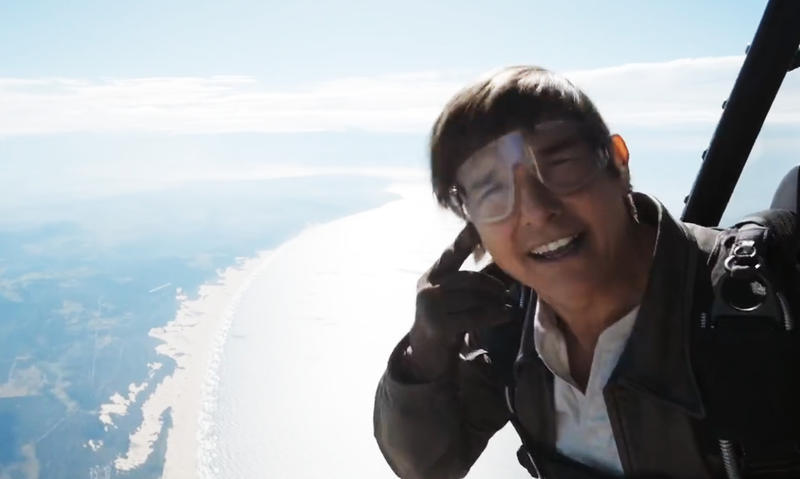 Tom Cruise intr-o noua cascadorie, Foto: Captura video