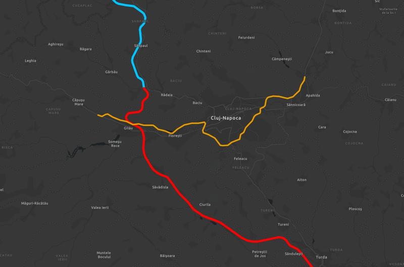 A3 si centura Cluj Napoca, Foto: Cestrin