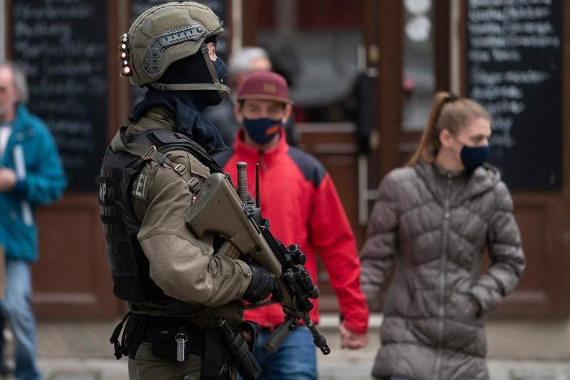 Ofițer al forțelor speciale din Austria, Foto: JOE KLAMAR / AFP / Profimedia