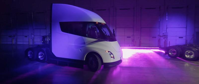 Tesla Semi, Foto: Captura YouTube
