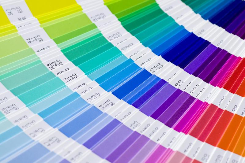 Paletă de culori Pantone, Foto: DreamsTime / Scyther5