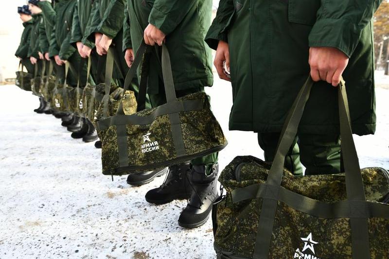 Ruși mobilizați în oașul siberian Cita, Foto: Evgeny Yepanchintsev / Sputnik / Profimedia