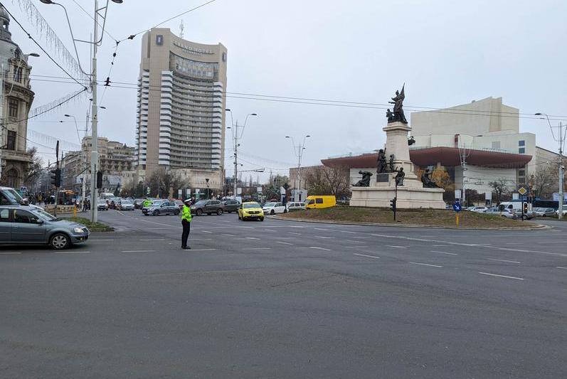 Bucuresti, Piata Universității, Foto: Victor Cozmei / HotNews.ro