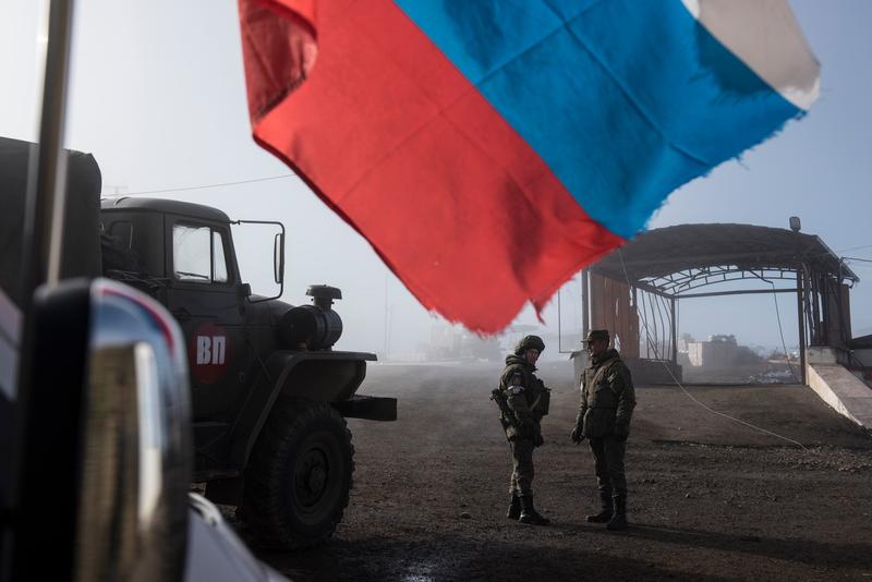 Trupe ruse de mentinere a pacii in regiunea Nagorno-Karabah, Foto: Valeriy Melnikov / Sputnik / Profimedia Images