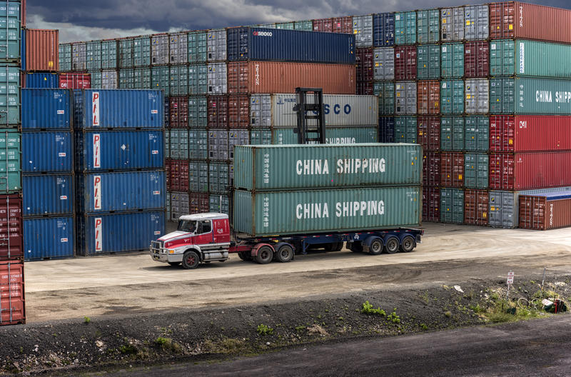 Containere in China, Foto: Max421, Dreamstime.com