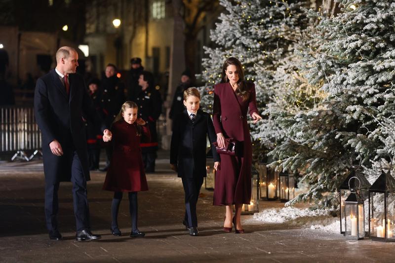 Prințul William și prințesa Kate Middleton cu prințesa Charlotte și prințul George, Foto: I-Images / Zuma Press / Profimedia