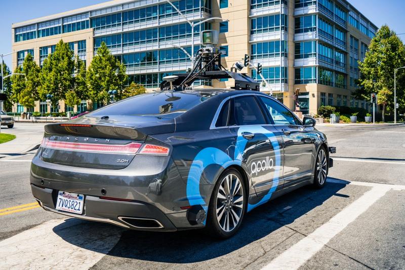 Masina autonoma din proiectul Apollo al Baidu, Foto: Andreistanescu | Dreamstime.com