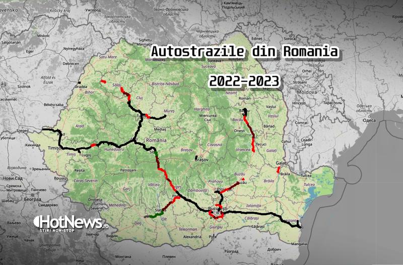 Autostrazile din Romania - 2022 si 2023, Foto: Hotnews