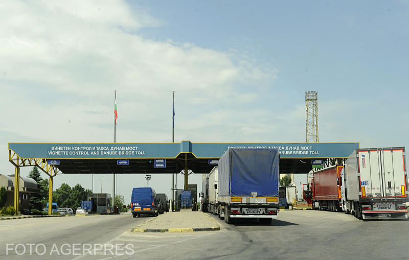 Punctul de frontieră Ruse-Giurgiu, Foto: Agerpres