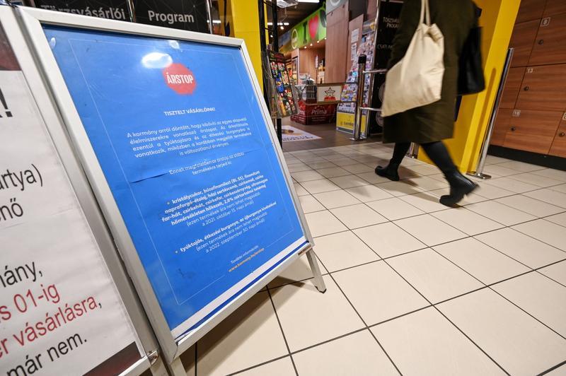 Supermarket în Budapesta, Ungaria, Foto: ATTILA KISBENEDEK / AFP / Profimedia