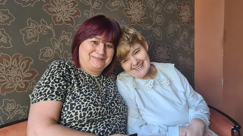 Dorica Dan și fiica sa, Oana, Foto: Arhiva personală Dorica Dan