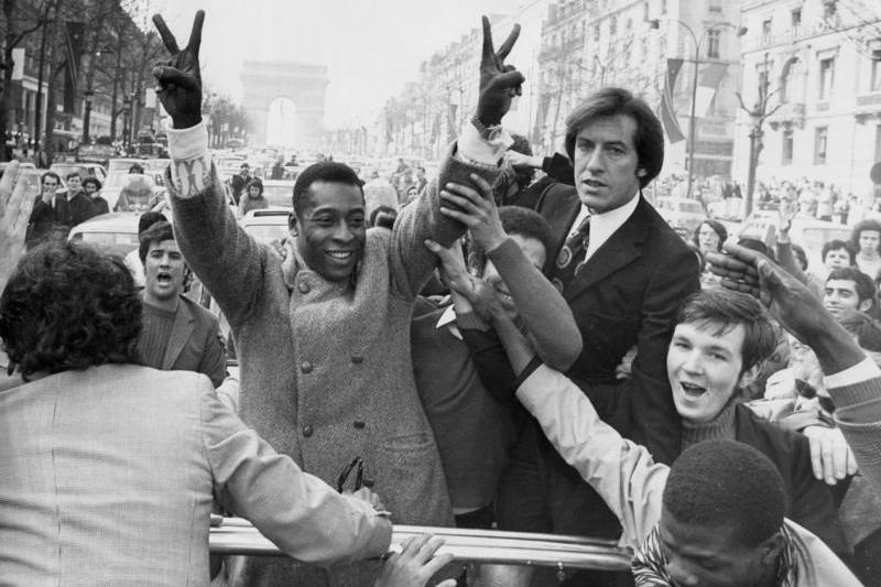 Pele in 1971 in Frana, Foto: LEVY / AP / Profimedia