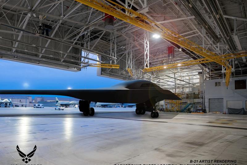 B-21 Raider, concept artistic, Foto: Northrop Grumman/USAF/SWNS / SWNS / Profimedia