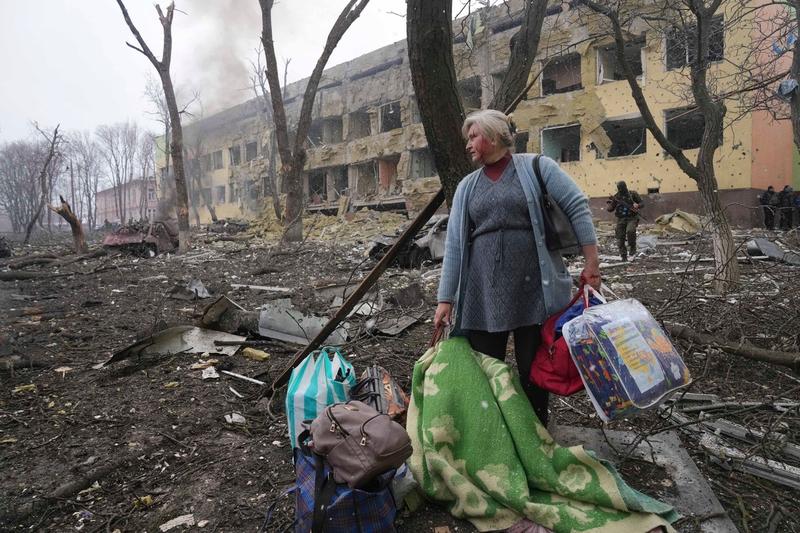 Imagine din Mariupol, Foto: Evgeniy Maloletka / AP / Profimedia