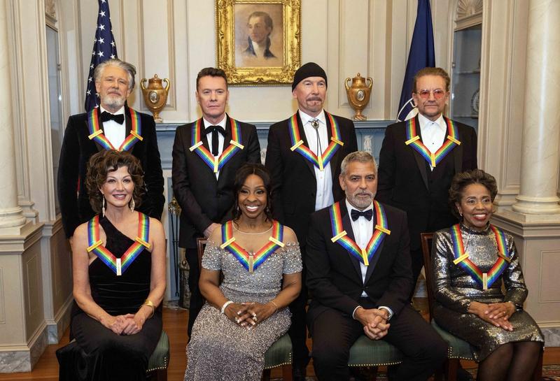 George Clooney și formația U2, premiați la Kennedy Center Honors, Foto: Pool/ABACA / Shutterstock Editorial / Profimedia