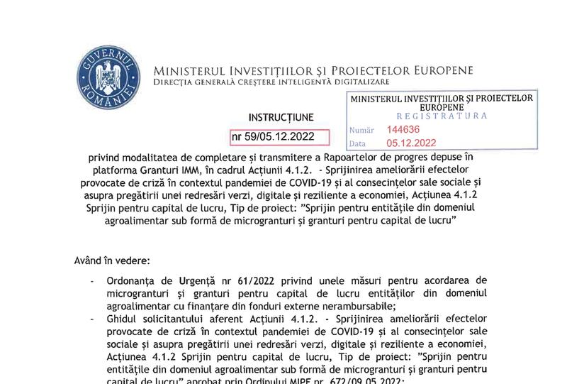 instructiune MIPE, Foto: