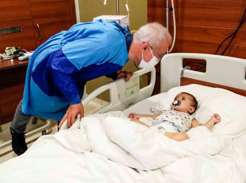 ​Un bebeluș de 8 luni așteaptă îngerii Crăciunului pentru un transplant de măduvă osoasă, Foto: Salvează o Inimă