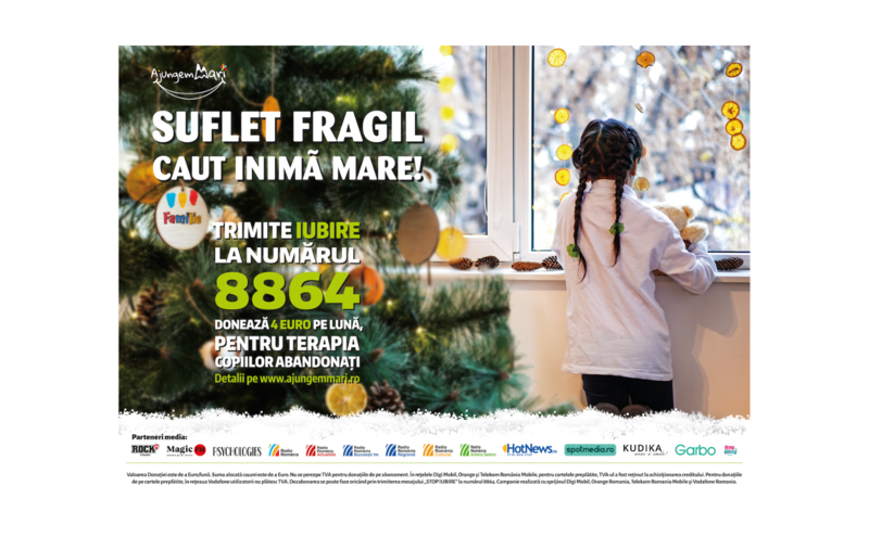 Nu le putem aduce familiile înapoi, dar le putem vindeca sufletul copiilor abandonați, Foto: Ajungem MARI