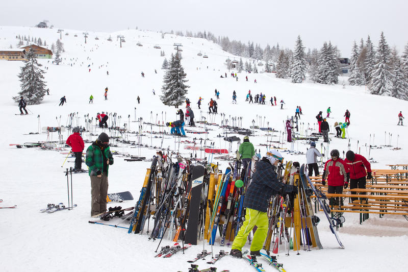 Pârtie de ski din Austria, Foto: DreamsTime / VanderWolfImages