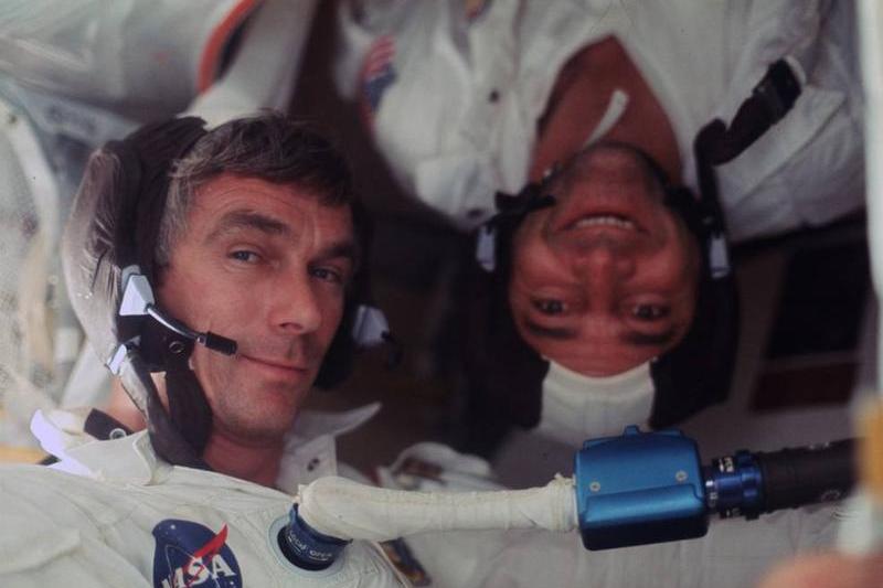 Eugene Cernan si Ronald Evans, Foto: NASA
