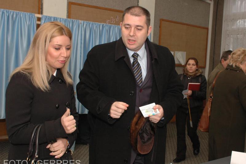 Nausica Mircea și fostul prefect de Vrancea, Dragoș Mircea, Foto: AGERPRES