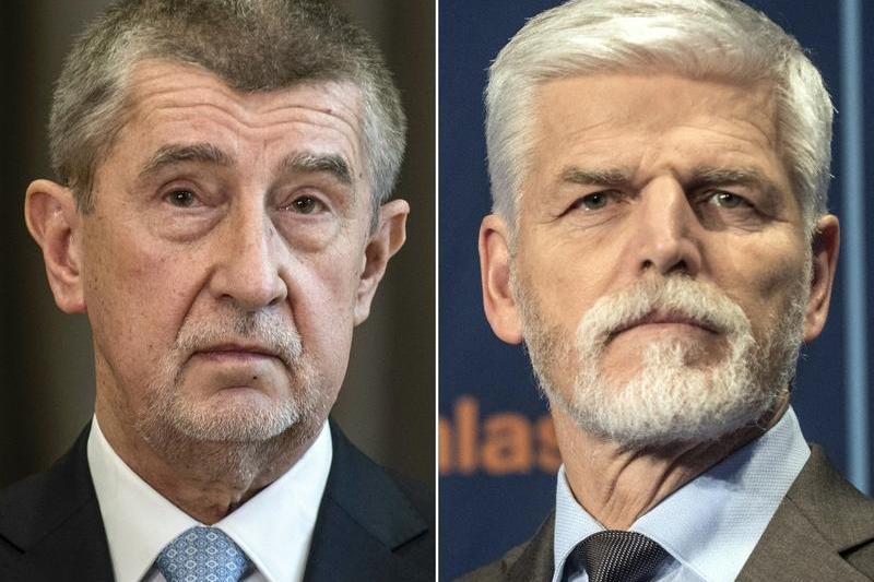 Andrej Babis și Petr Pavel, Foto: Michal Cizek / AFP / Profimedia