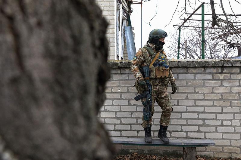 Soldat ucrainean în Donbas, Foto: Edgar Gutiérrez/SOPA Images / Shutterstock Editorial / Profimedia