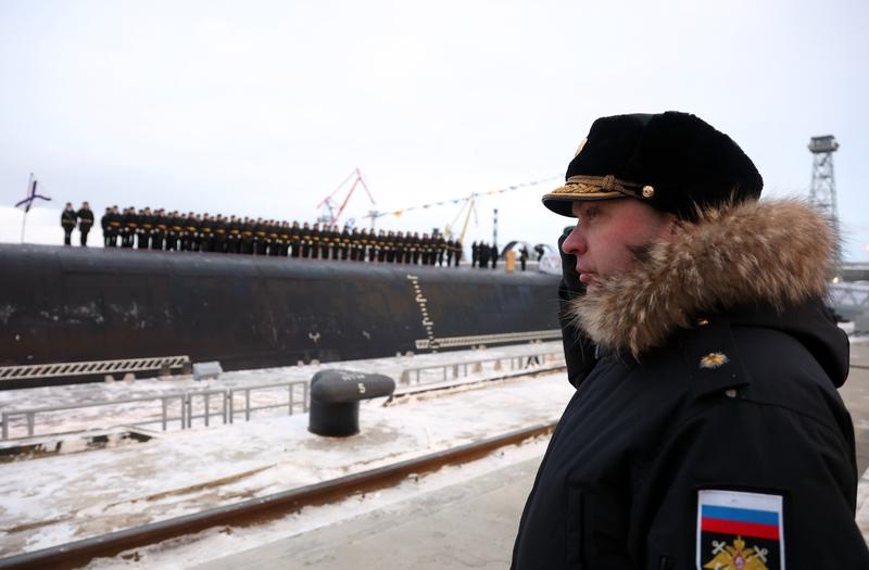Viktor Artyomov, căpitanul submarinului nuclear rusesc Generalissimo Suvorov, Foto: Pavel Lvov / Sputnik / Profimedia