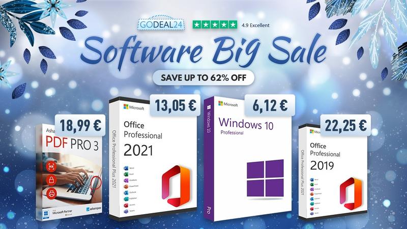 Reduceri Software Godeal24: Cumpărați Windows 10 pentru 6.12 EUR și Office 2021 pentru 13.05 EUR! Mai multe programe pentru PC la cel mai bun preț!, Foto: GoDeal24