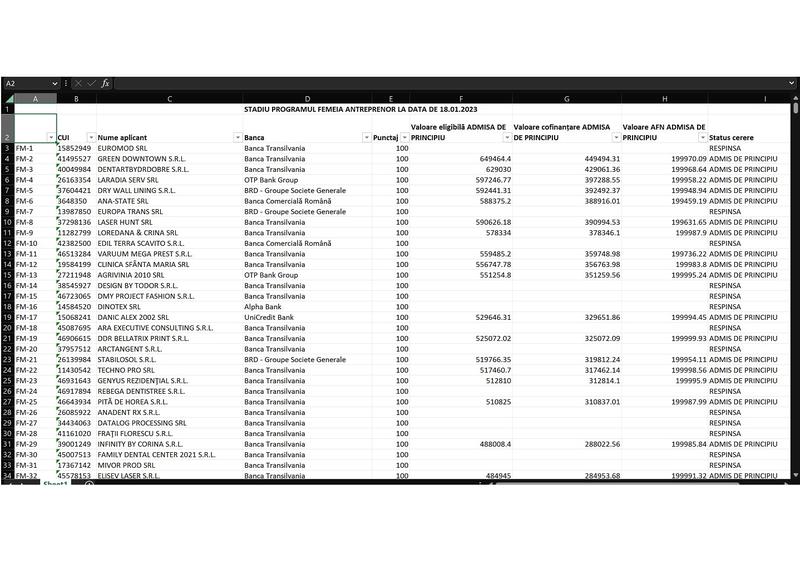 lista -Femeia antreprenor, Foto: Hotnews