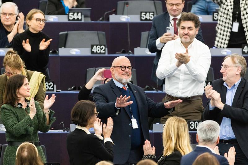 Marc Angel a inlocuit-o pe Eva Kaili in functia de vicepresedinte a Parlamentului European, Foto: Philipp von Ditfurth / DPA / Profimedia