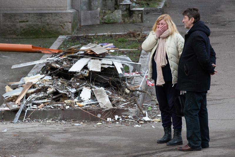 Locuitorii din Kiev, terorizați de ruși cu lovituri asupra locuințelor lor și asupra infrastructurii esențiale, Foto: AA/ABACA / Abaca Press / Profimedia