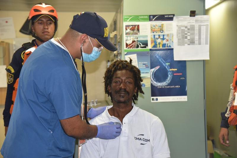 Elvis Francois, Foto: Colombian Navy / Associated Press / Profimedia Images