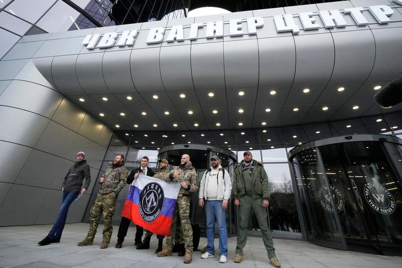 Sediul oficial al grupului de mercenari Wagner din Sankt Petersburg, Foto: AP / AP / Profimedia