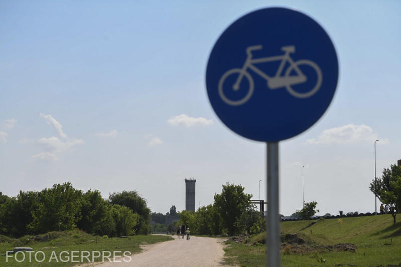 pista de biciclete Lacul Morii, Foto: Agerpres