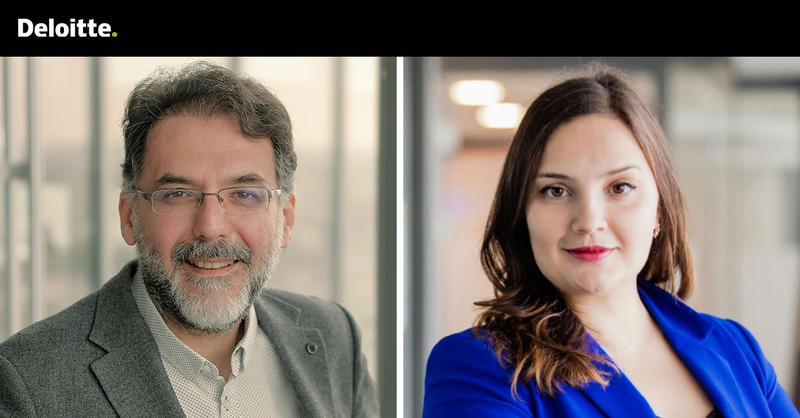 Burcin Atakan și Irina Chiriac, Foto: Deloitte Romania