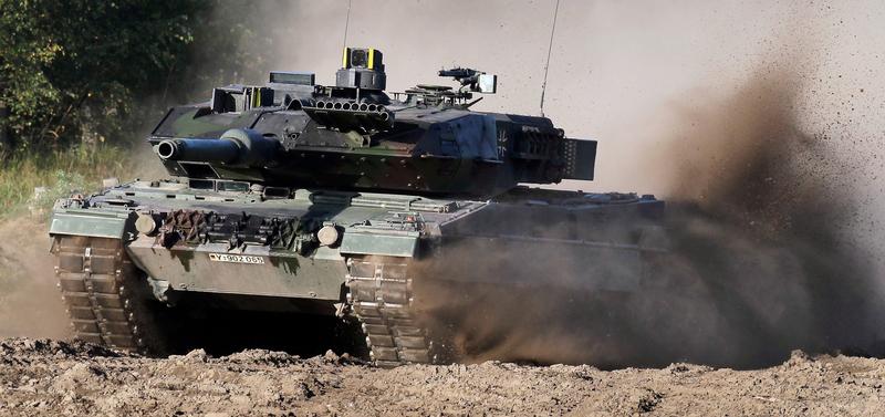 Tanc german Leopard 2, Foto: Michael Sohn / AP / Profimedia