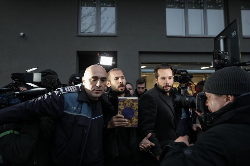 Andrew si Tristan Tate, Foto: Inquam Photos - Sabin Cirstoveanu