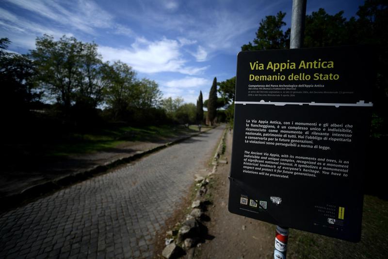 Via Appia Antica din Roma, Italia, Foto: Filippo Monteforte / AFP / Profimedia Images