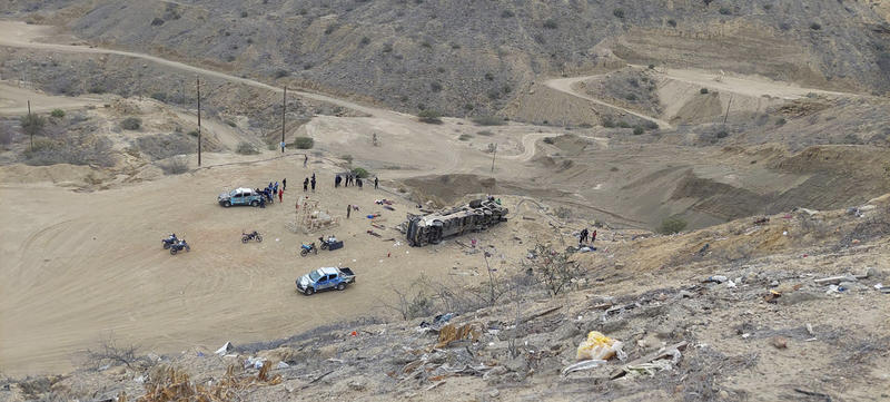 Autobuz prebusit in Peru, Foto: AFP / AFP / Profimedia