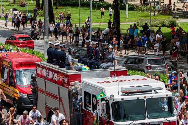 Sicriul lui Pele pe drumul spre cimitir, Foto: DESI / BACKGRID / Backgrid USA / Profimedia