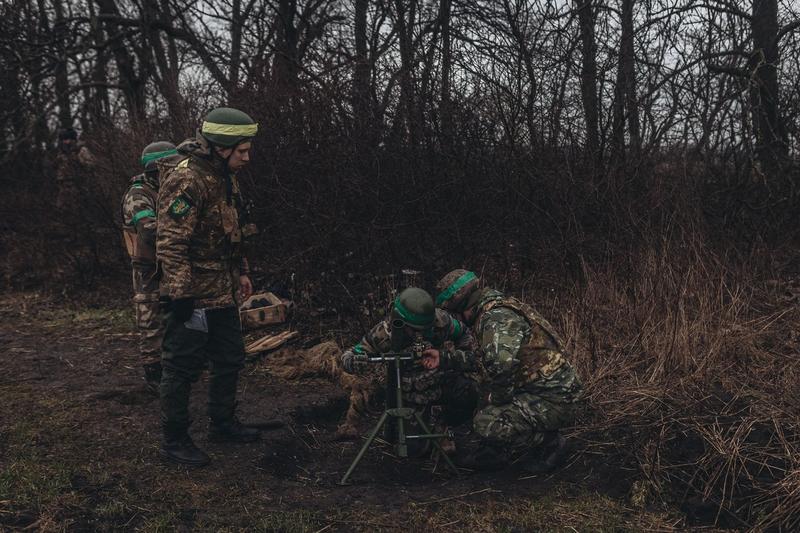 Militari ucraineni în Vuhledar, Foto: Diego Herrera Carcedo / AFP / Profimedia