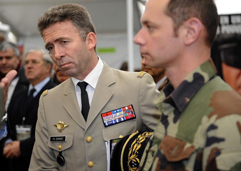 Generalul Christophe Gomart, Foto: Jean Pierre Muller / AFP / Profimedia Images