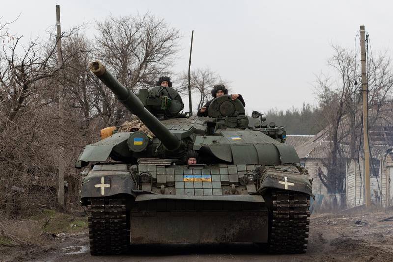 Tancuri ucrainene, Foto: Sameer Al-DOUMY / AFP / Profimedia