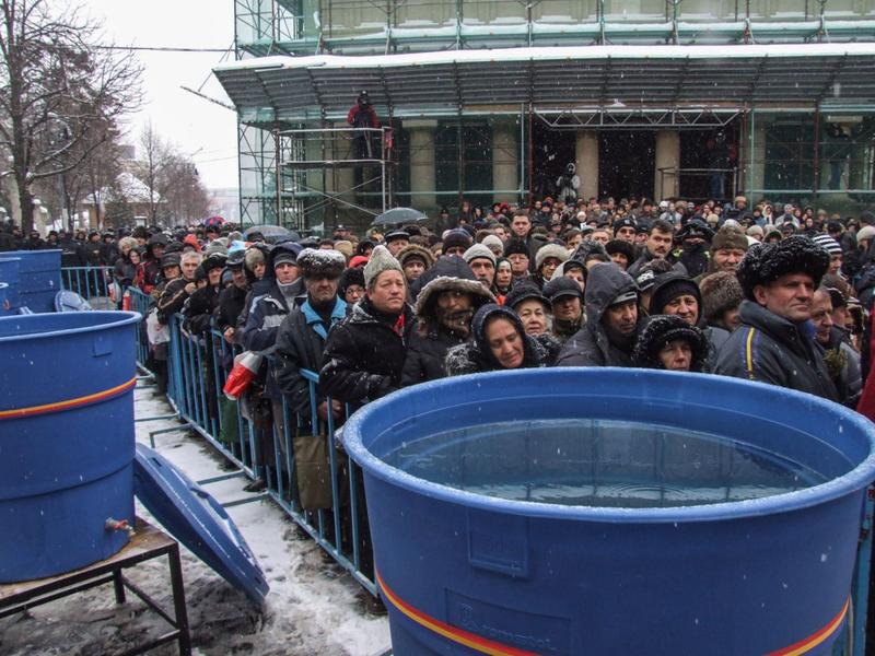 Slujba de Boboteaza, Foto: Gabriel Petrescu, Dreamstime.com