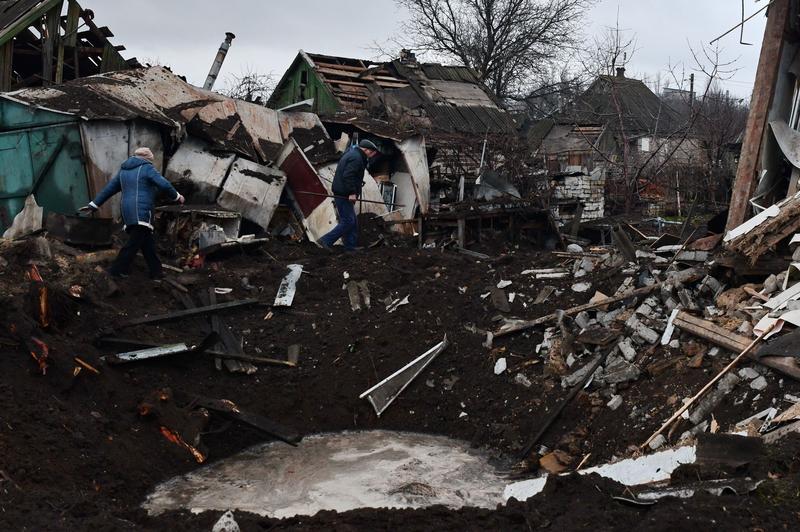 Kramatorsk dupa bombardamente rusesti (imagine din 2022), Foto: Andriy Andriyenko/SOPA Images / Shutterstock Editorial / Profimedia