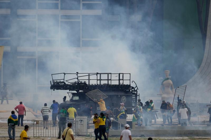 Proteste in Brazilia, Foto: Eraldo Peres / AP / Profimedia