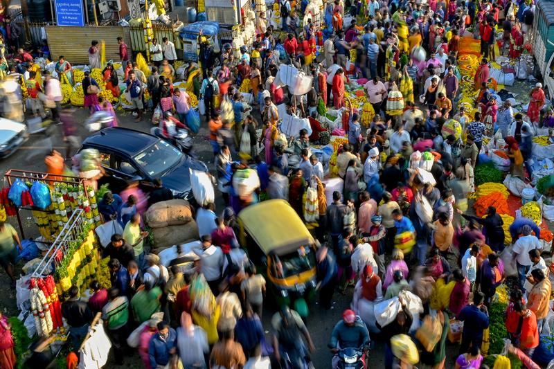 India va depăși în 2023 China în ceea ce privește mărimea populației, Foto: Manjunath KIRAN / AFP / Profimedia